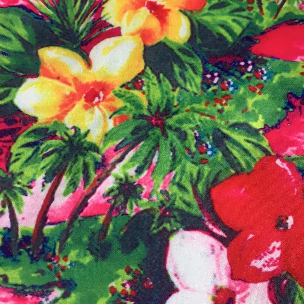 Nameless Hawaiian print bodycon‎ mini skirt, Large